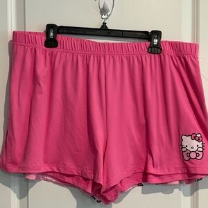 NWT- Hello Kitty woman’s 2 pair of pajama shorts, size XL